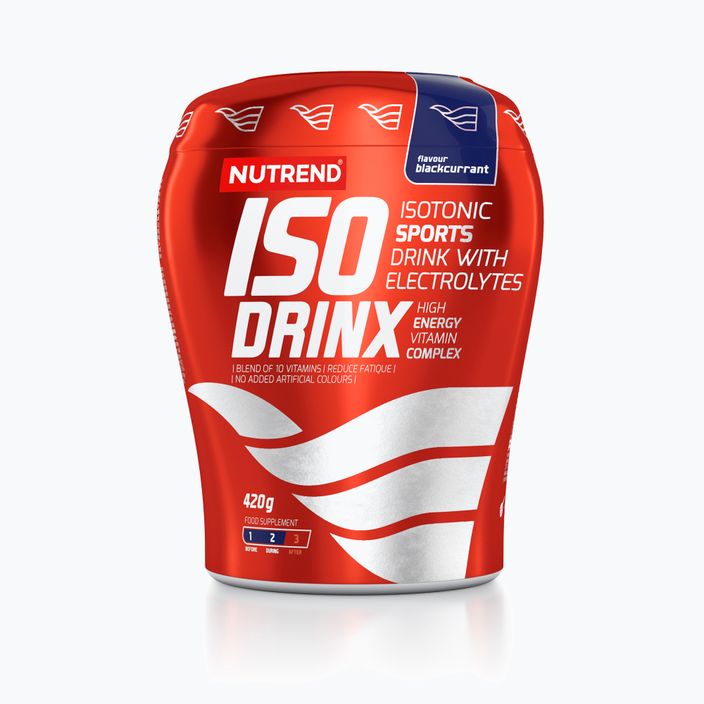 Nutrend isotonic drink Isodrinx 420g blackcurrant VS-014-420-ČR