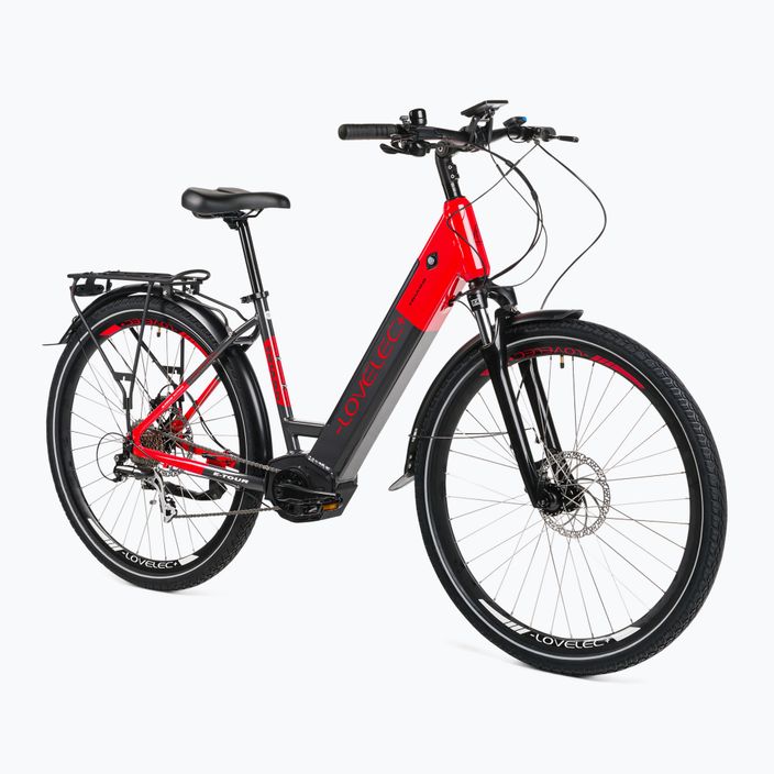 LOVELEC electric bicycle Triago Low Step 16Ah grey-red B400358 2