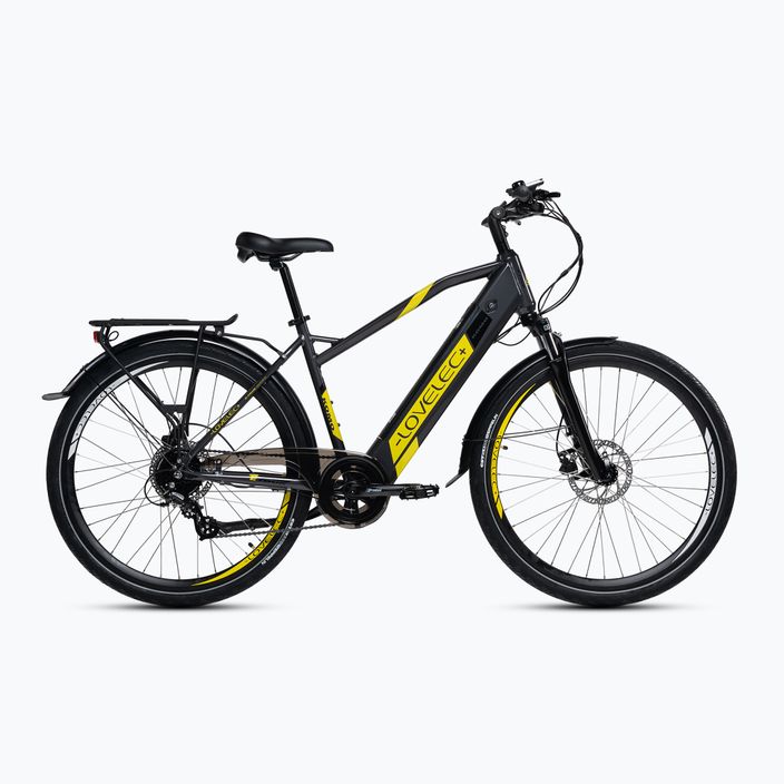 LOVELEC Komo Man 16Ah grey-yellow electric bicycle B400363