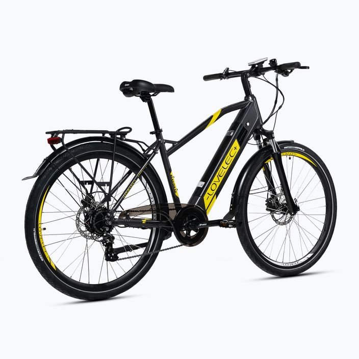 LOVELEC Komo Man 16Ah grey-yellow electric bicycle B400363 3