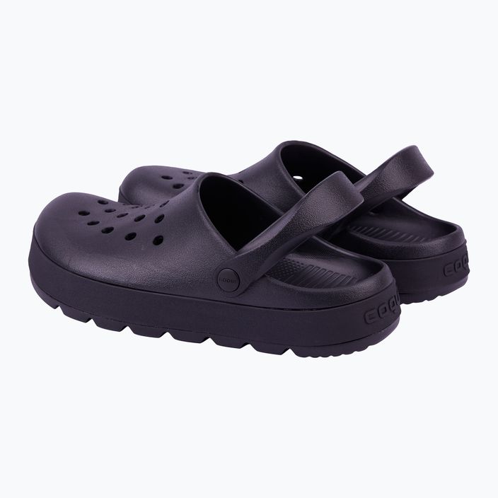 Coqui Niko black men's sandals 10