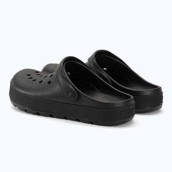 Coqui Niko black men's sandals 4