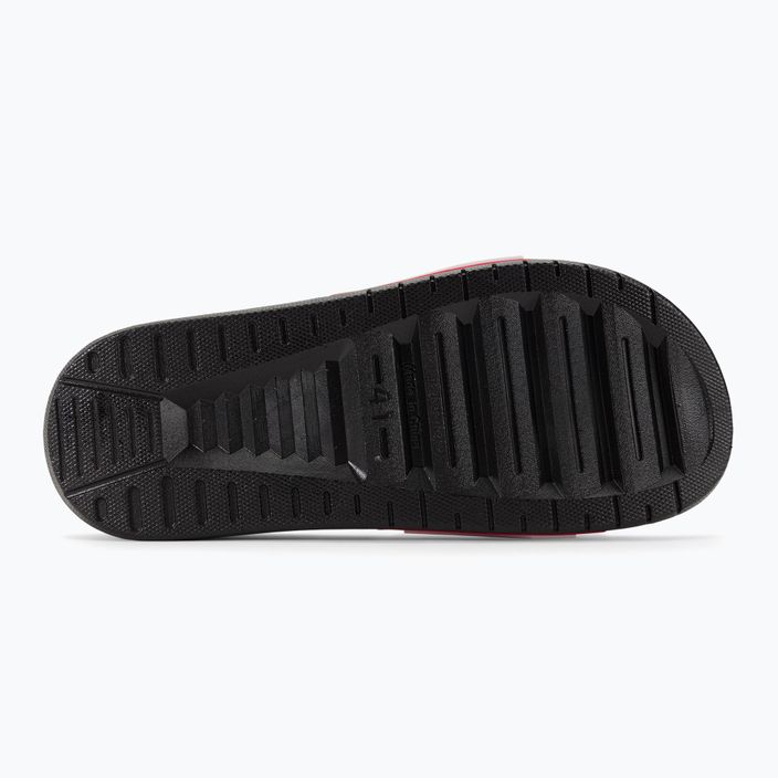Men's Coqui Speedy black/new red relax on flip-flops 5