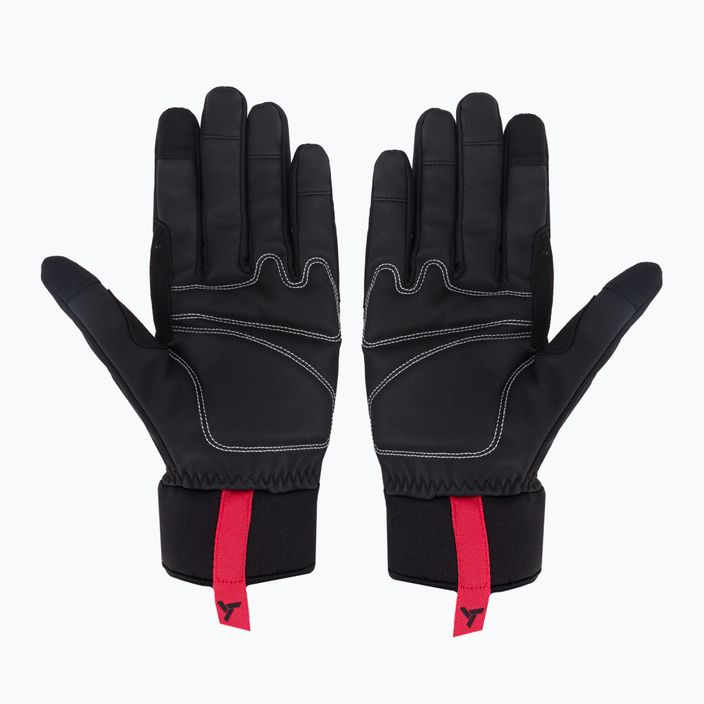 Silvini Fusaro black bicycle gloves 3215-UA745/0800 2