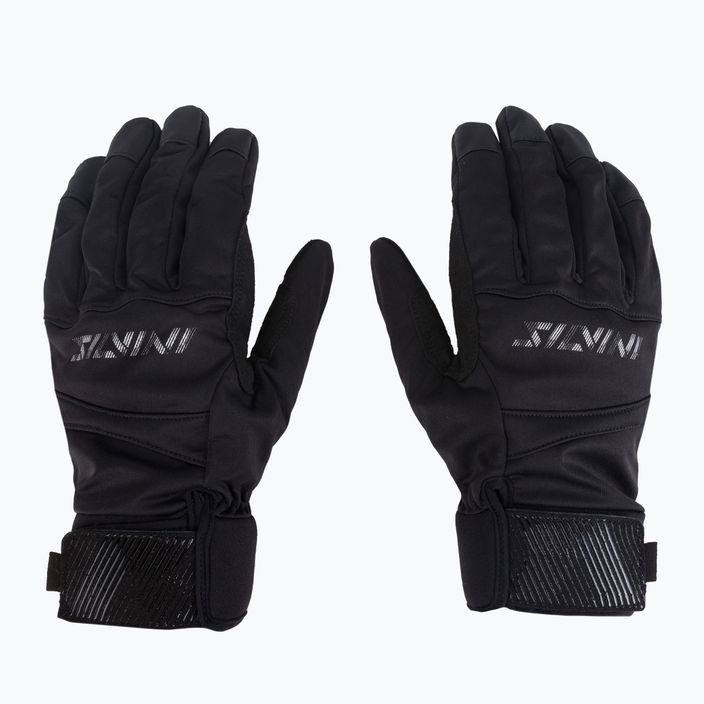Silvini Fusaro black bicycle gloves 3215-UA745/0800 3