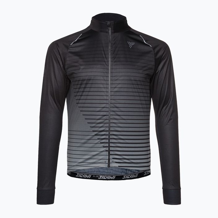 Men's cycling jacket SILVINI Parina black-grey 3120-MJ1610/8112