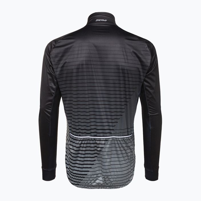 Men's cycling jacket SILVINI Parina black-grey 3120-MJ1610/8112 2