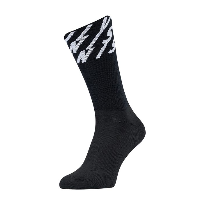 SILVINI Oglio black and white cycling socks 3120-UA1634/8013 2