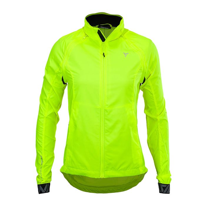 Women's cycling jacket SILVINI Vetta yellow WJ1623 2