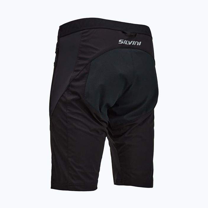 Men's Silvini Orco black bicycle shorts 3221-MP1707/0811/S 2