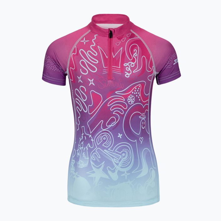 SILVINI Scrivia children's cycling jersey pink 3119-CD1434/9133/110-131