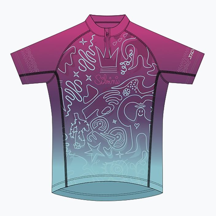 SILVINI Scrivia children's cycling jersey pink 3119-CD1434/9133/110-131 6