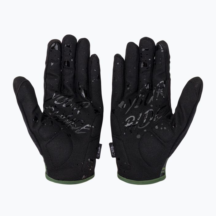 Men's cycling gloves SILVINI Gattola green 3119-MA1425/4543 2
