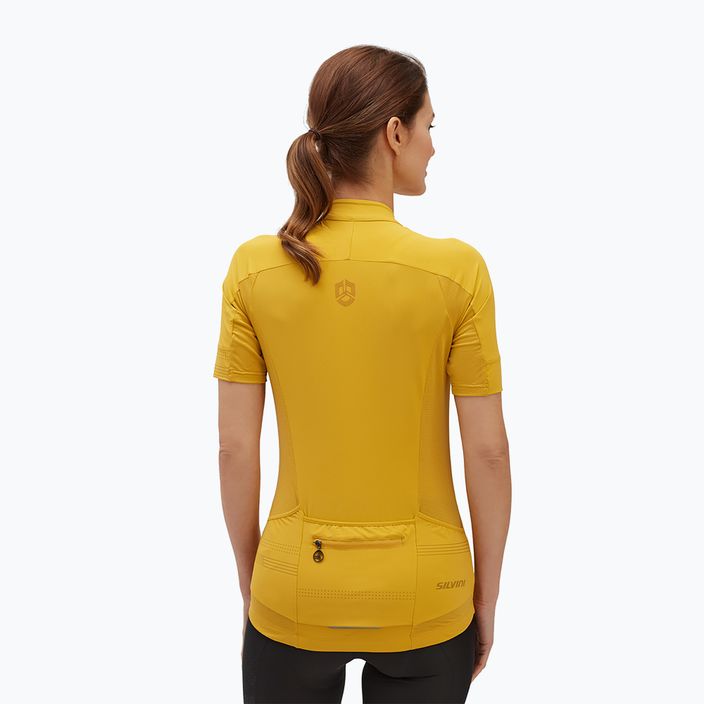 SILVINI Montella women's cycling jersey yellow 3122-WD2024/63631 2