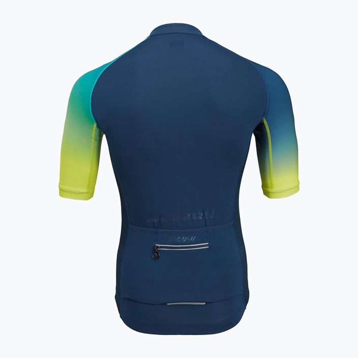 SILVINI men's cycling jersey Mazzano blue/yellow 3122-MD2042/32422 4