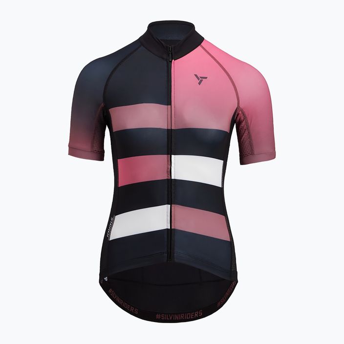 SILVINI Mazzana women's cycling jersey black/pink 3122-WD2045/8911 4