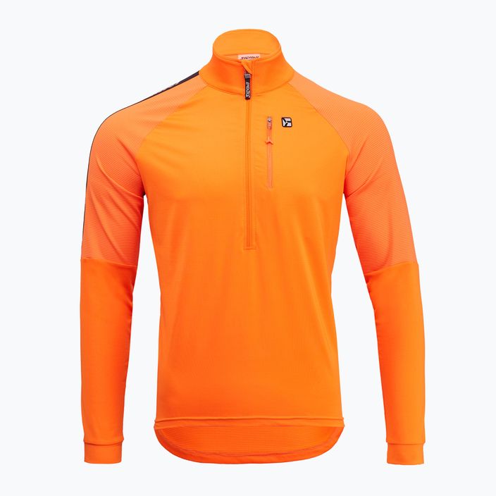 Men's cross-country ski sweatshirt SILVINI Marone orange 3222-MJ1900/6060 4