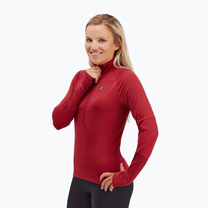 SILVINI women's cross-country ski sweatshirt Latera red 3222-WJ1903/2222 3