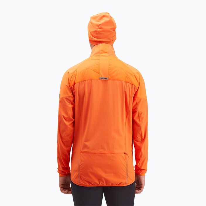 Men's cross-country ski jacket SILVINI Corteno orange 3223-MJ2120/6060 2