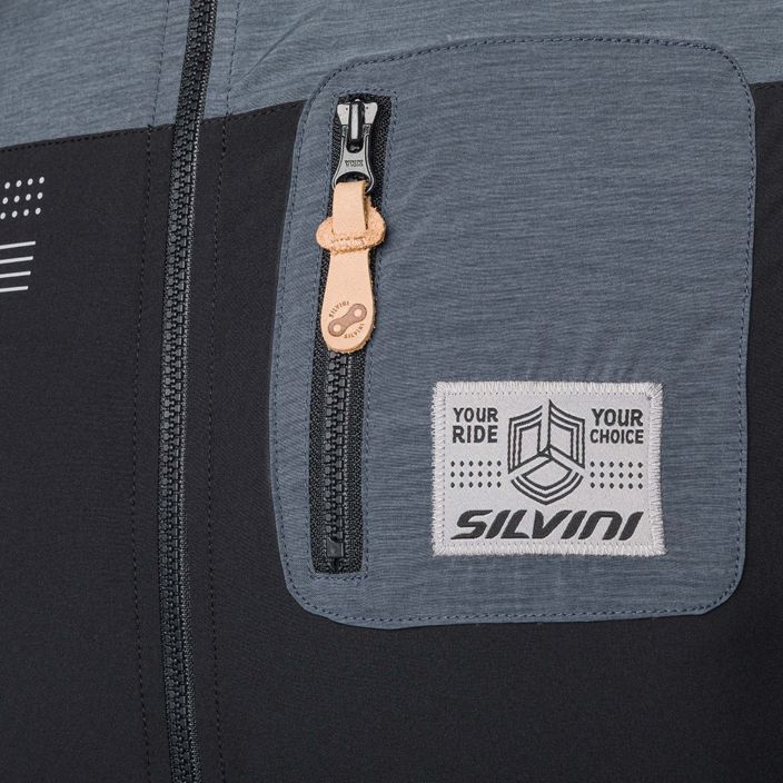 SILVINI men's cycling jacket Cairo black/grey 3123-MJ2217/12122 6