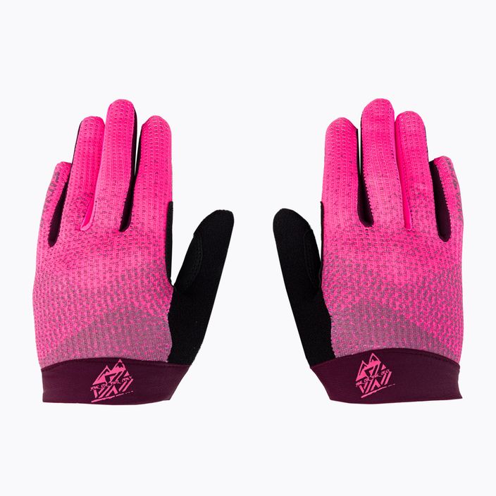 SILVINI Calvi children's cycling gloves black/pink 3123-CA2270/52911 3