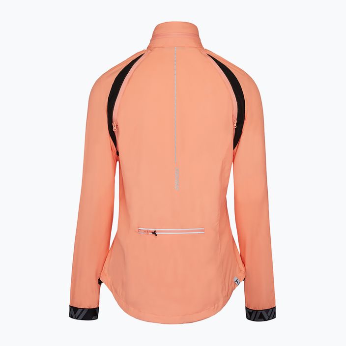 Women's cycling jacket SILVINI Vetta orange 2