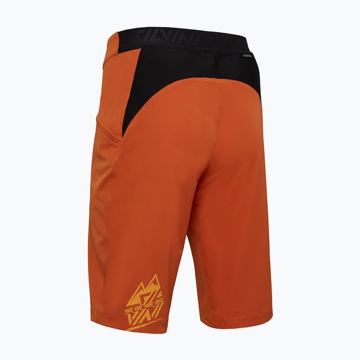 Men's cycling shorts SILVINI Fabriano orange 2