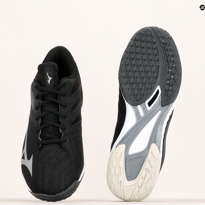 Men's handball shoes Mizuno Wave GK black / silver / white 18