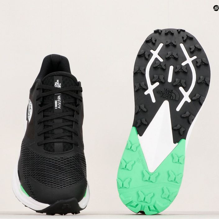 Men's running shoes The North Face Vectiv Enduris 3 black/chlorophyll green 18