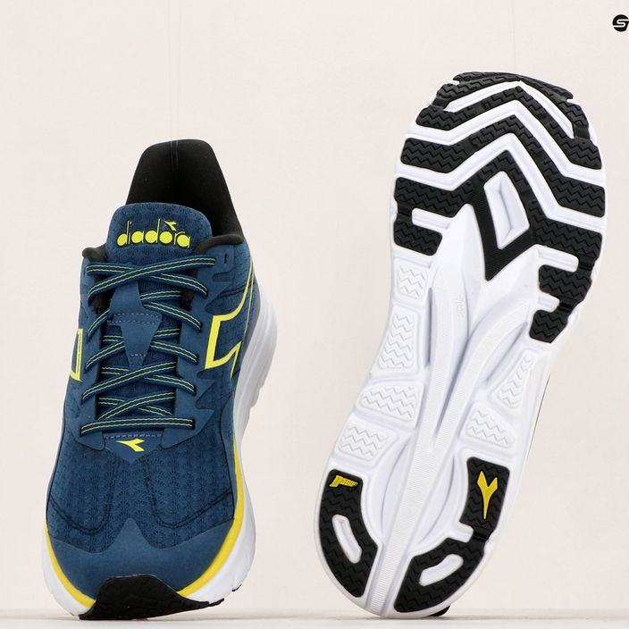 Men's running shoes Diadora Equipe Nucleo bl opal/evening primrose/white 12