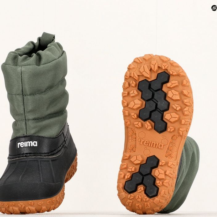Reima Loskari thyme green children's trekking boots 21