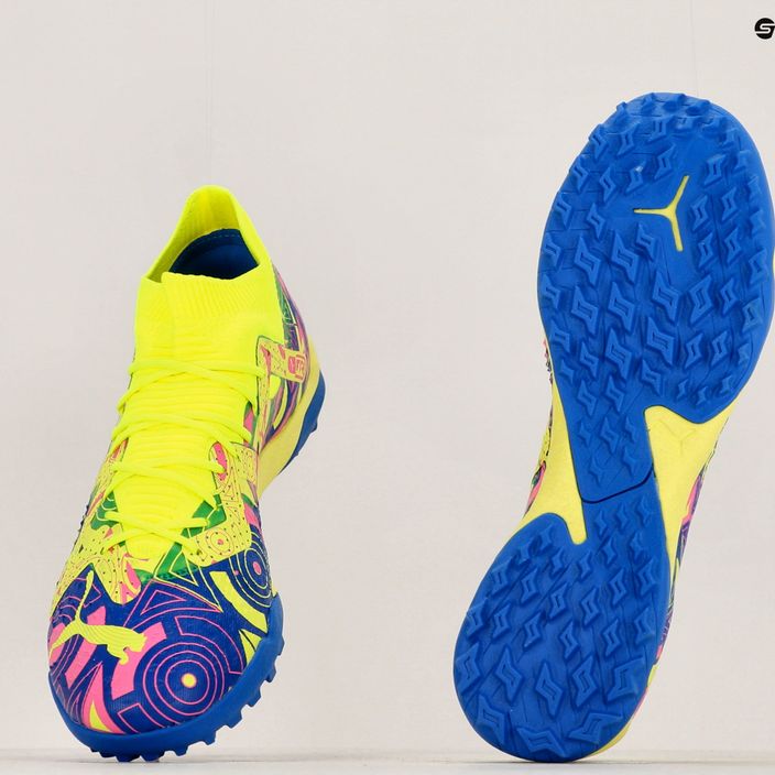 PUMA Future Match Energy TT men's football boots ultra blue/yellow alert/luminous pink 20