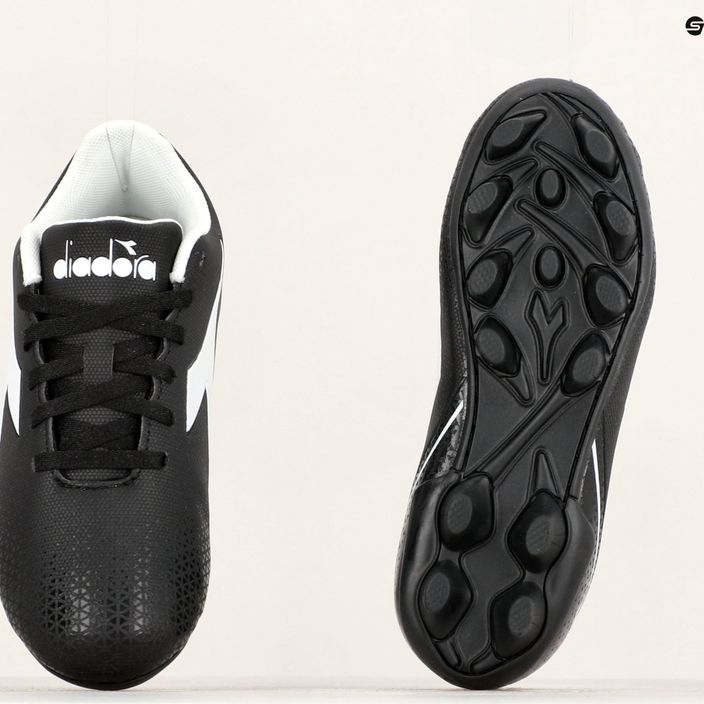 Children's football boots Diadora Pichichi 6 MD JR black/white 18