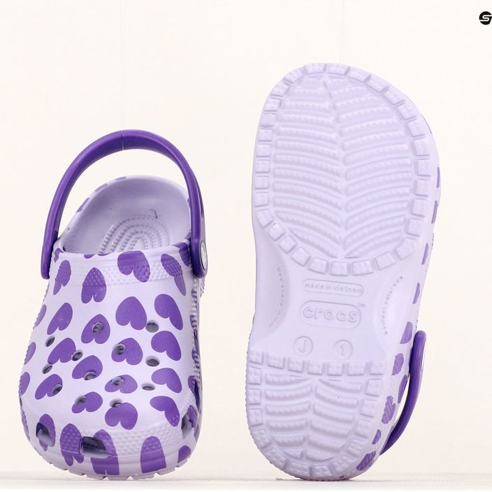 Children's Crocs Classic Easy Icon Clog lavender 13