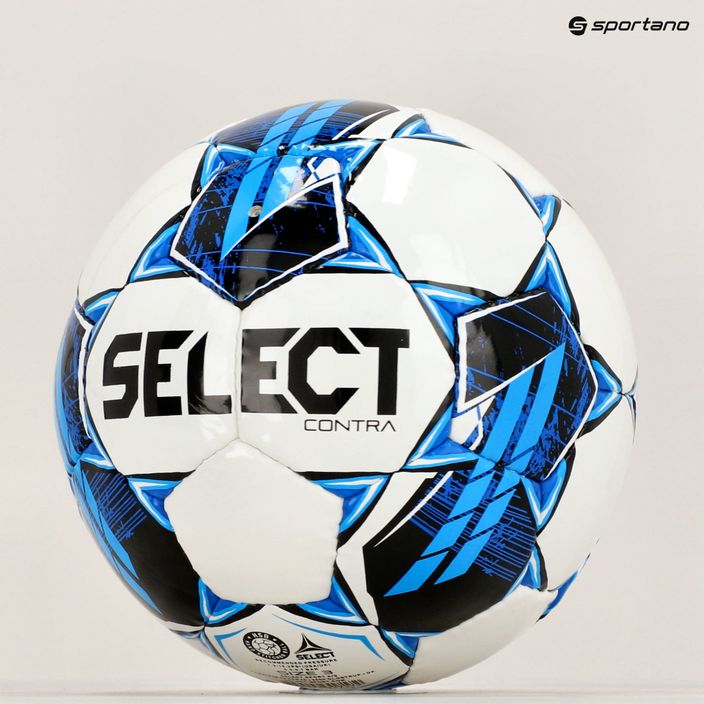 SELECT Contra FIFA Basic v23 white / blue size 3 soccer ball 5