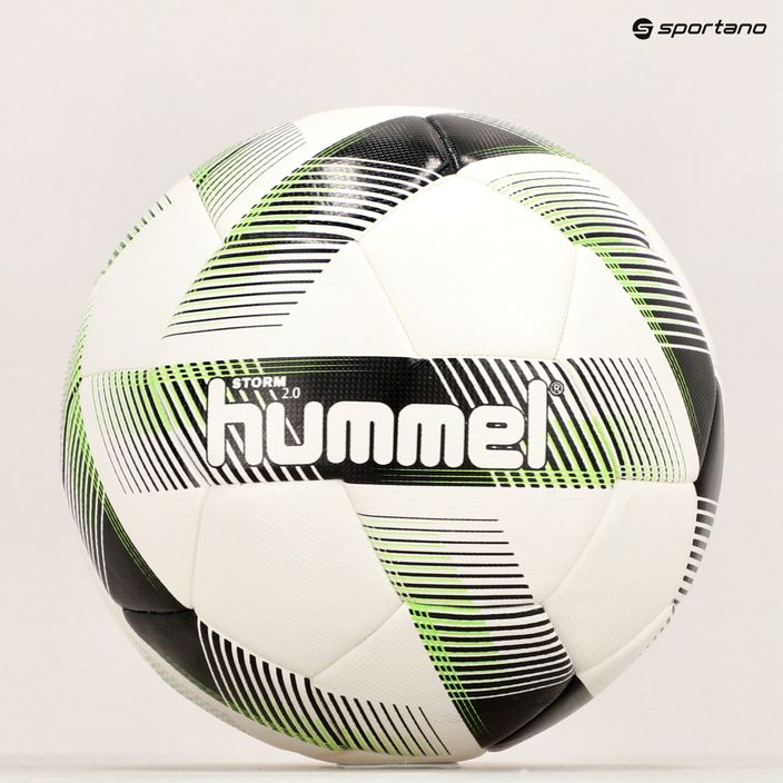 Hummel Storm 2.0 FB football white/black/green size 5 5