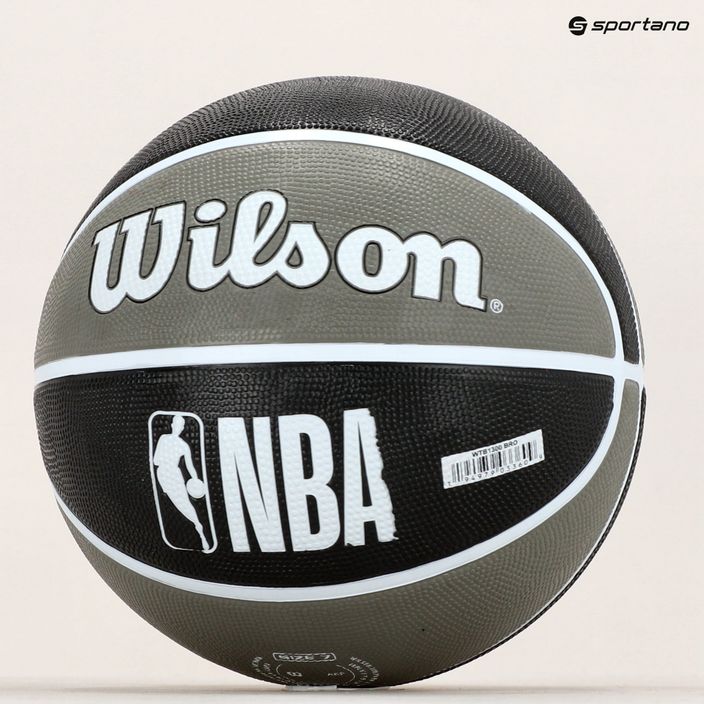 Wilson NBA Team Tribute Brooklyn Nets basketball WTB1300XBBRO size 7 7