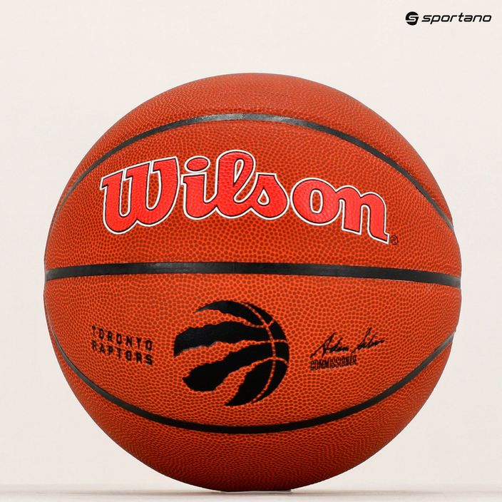 Wilson NBA Team Alliance Toronto Raptors basketball WTB3100XBTOR size 7 6