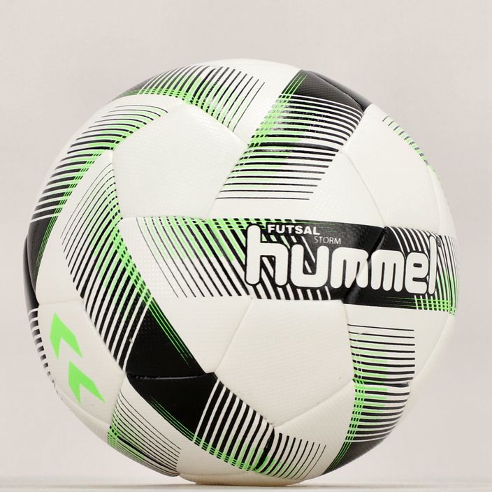 Hummel Storm FB football white/black/green size 3 5