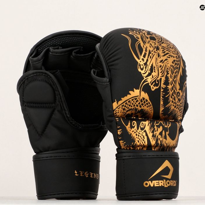Overlord Legend MMA gloves black/gold 101004-BK_GO 6
