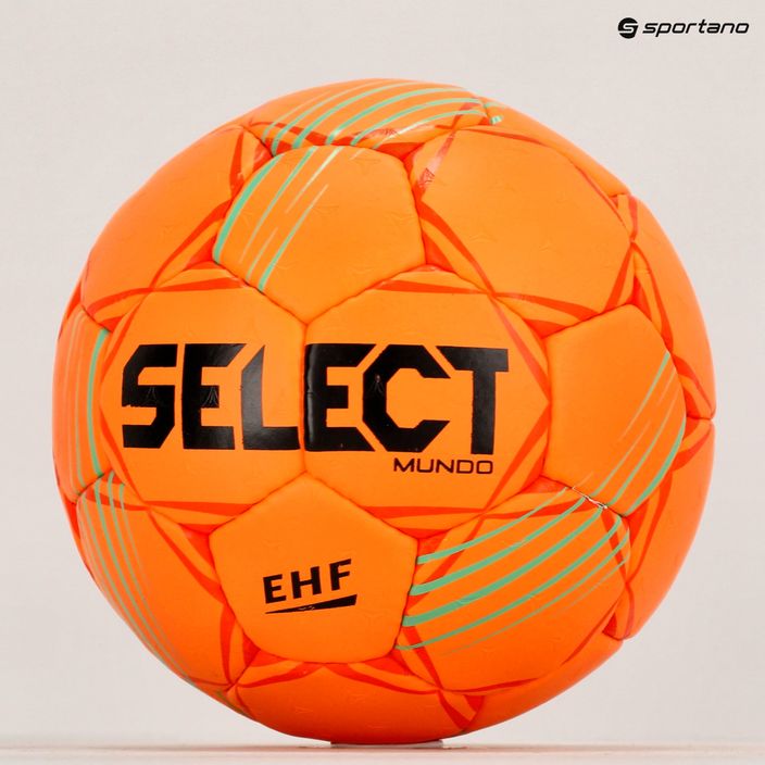 SELECT Mundo EHF handball V22 orange size 3 7