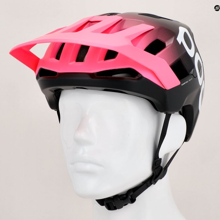 POC Kortal Race MIPS fluorescent pink/uranium black matt bike helmet 12