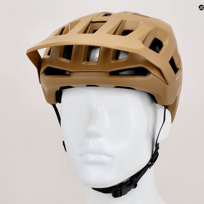 Bicycle helmet POC Kortal Race MIPS cerussite kashima/uranium black metallic/matt 13