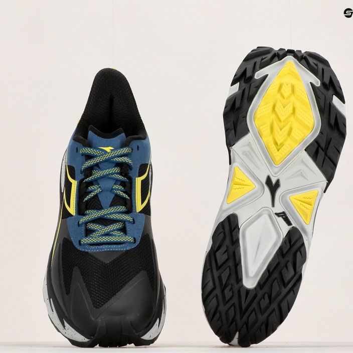 Men's running shoes Diadora Equipe Sestriere-XT blk/evening primrose/silver dd 19
