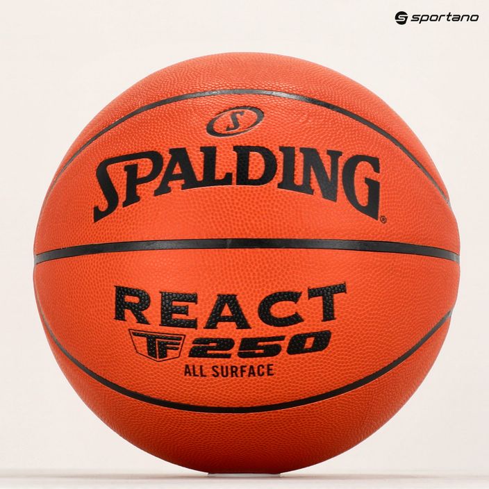 Spalding React TF-250 basketball 76801Z size 7 6