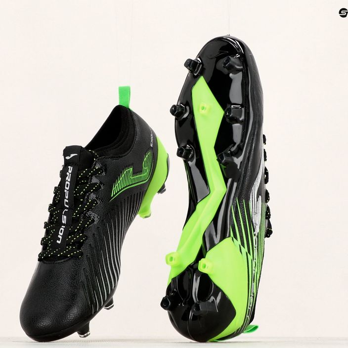 Joma Propulsion Cup FG black/green fluor men's football boots 14