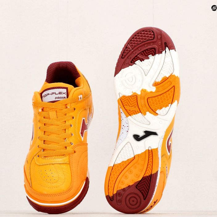 Men's football boots Joma Top Flex IN orange/saffron 16