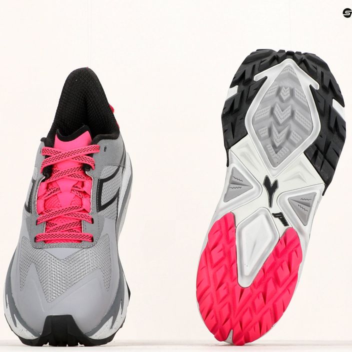 Women's running shoes Diadora Equipe Sestriere-XT alloy/black/rubine red c 19