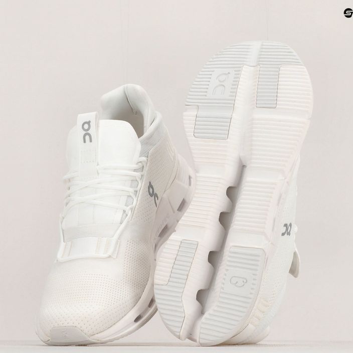 Women's running shoes On Cloudnova undyed white/white 15