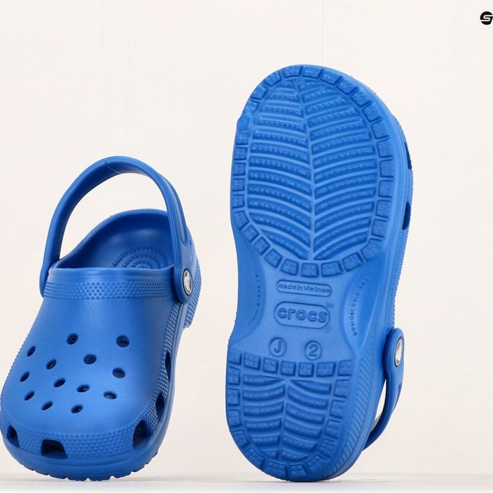 Crocs Classic Clog Kids blue bolt flip-flops 13